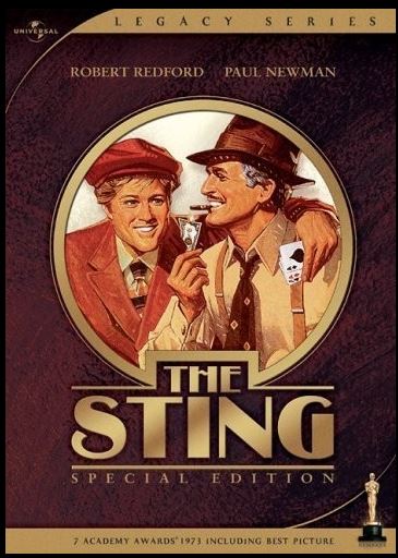 영화 스팅 포스터.