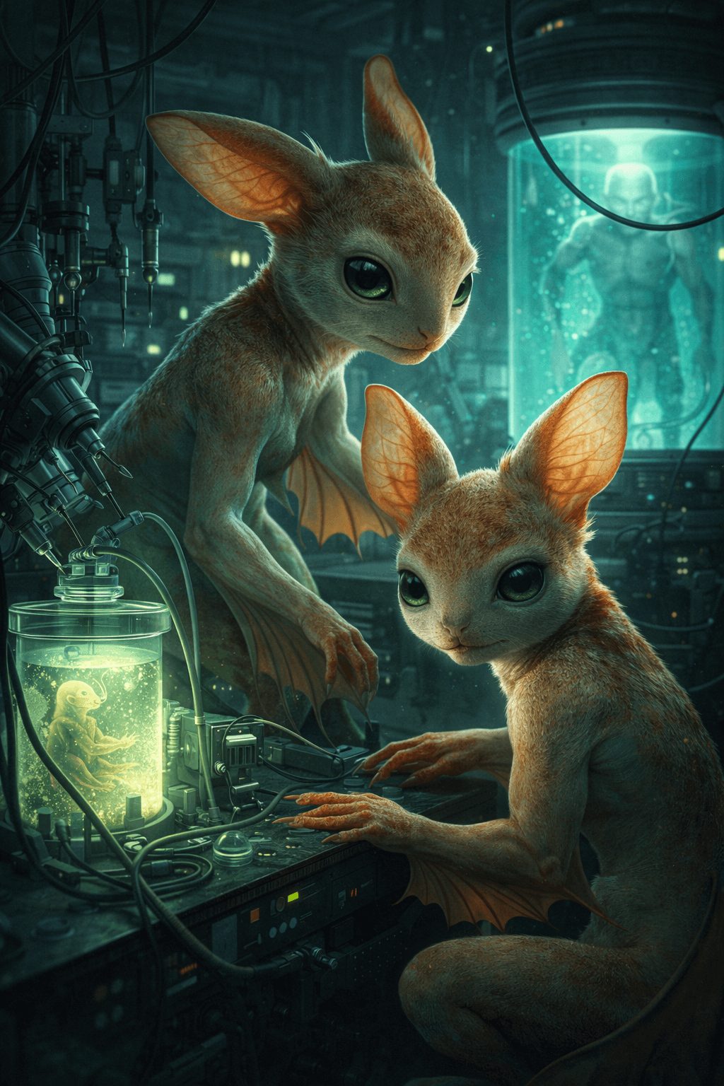 영화 스플라이스 포스터