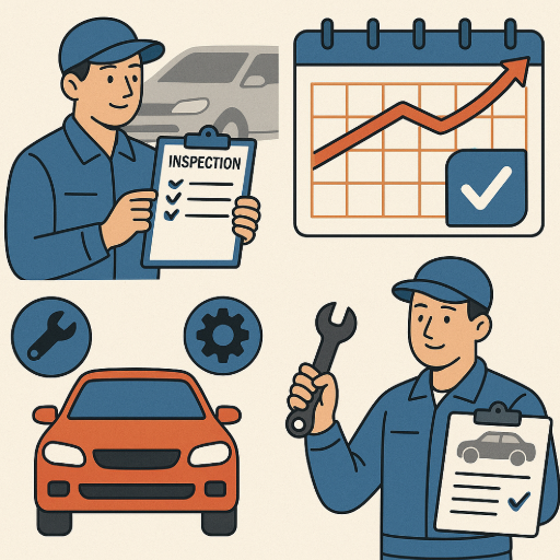 자동차 검사소 기한연장,자동차 관리 이미지