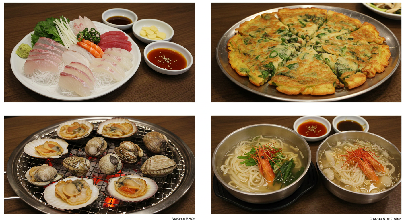 시장 별 인기 음식과 맛집 추천