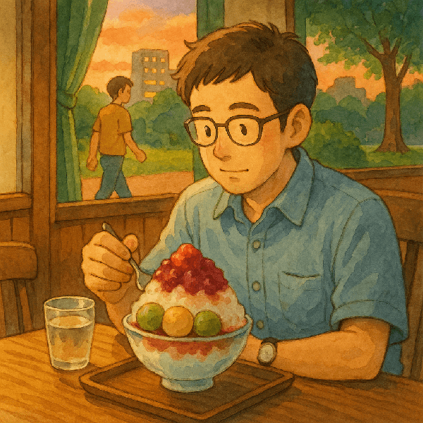 시나리오 문단 &ndash; 빙수 한 그릇으로 시작된 기억력 회복 루틴