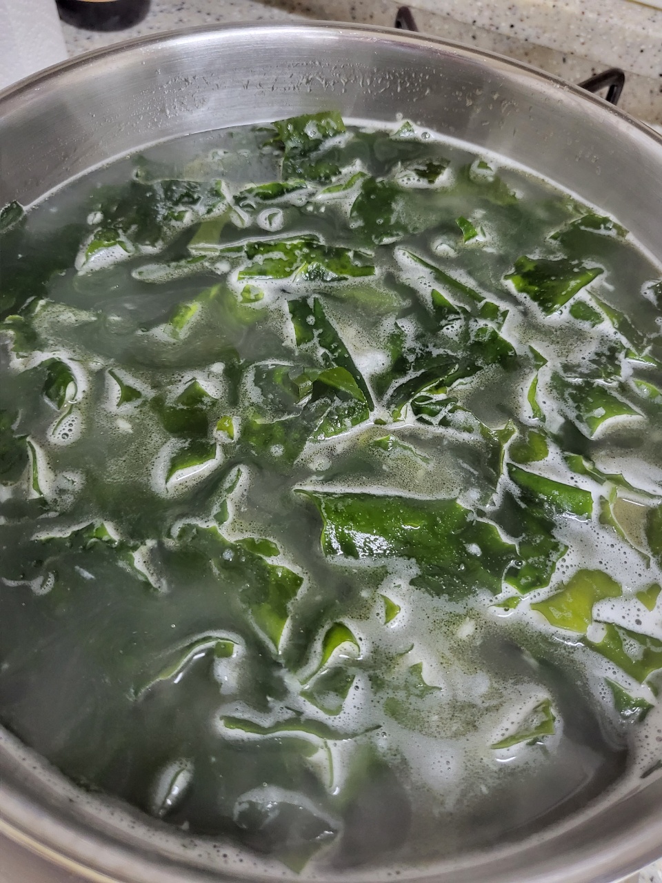 들기름 미역국 만들기