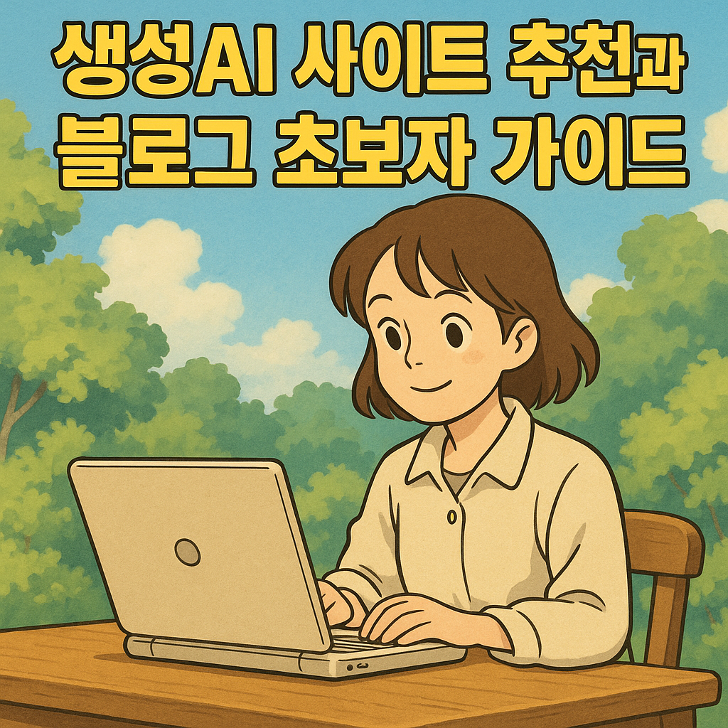 생성AI 사이트 추천