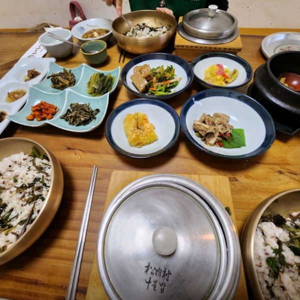 송내촌산나물밥