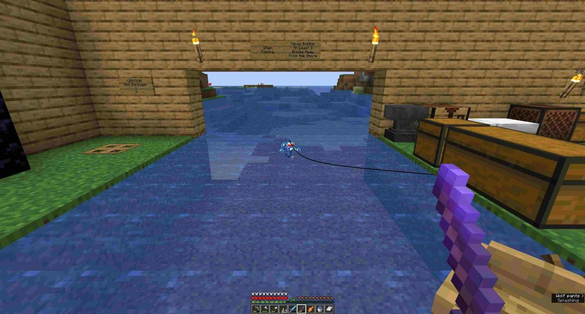 마인크래프트 바다의 행운 인챈트 효과 정보