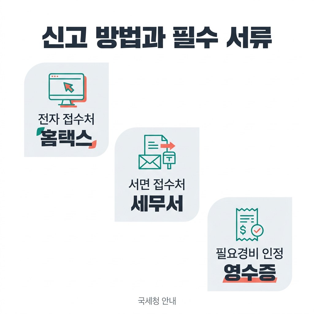 양도소득세 신고방법 신고 방법과 필수 서류