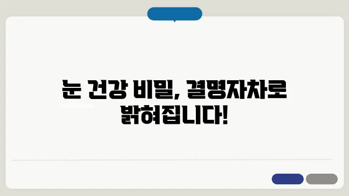 결명자 물대신 눈에 좋은 차 결명자차 효능 부작용 알려드려요