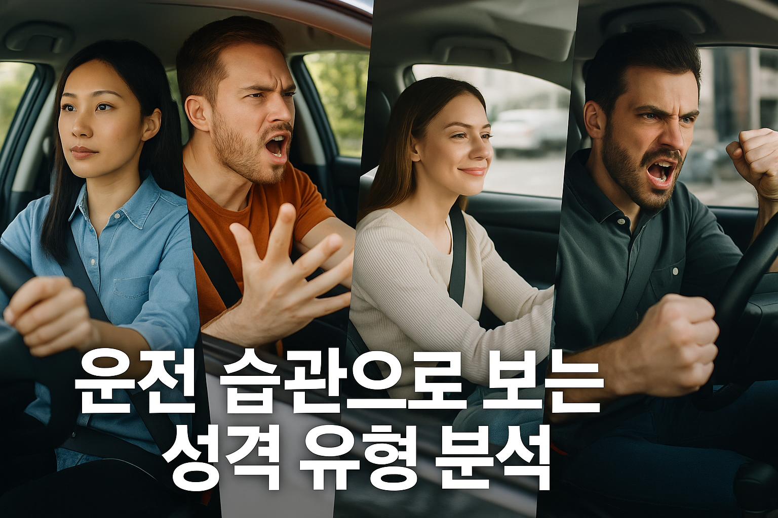 운전 습관 관련 사진