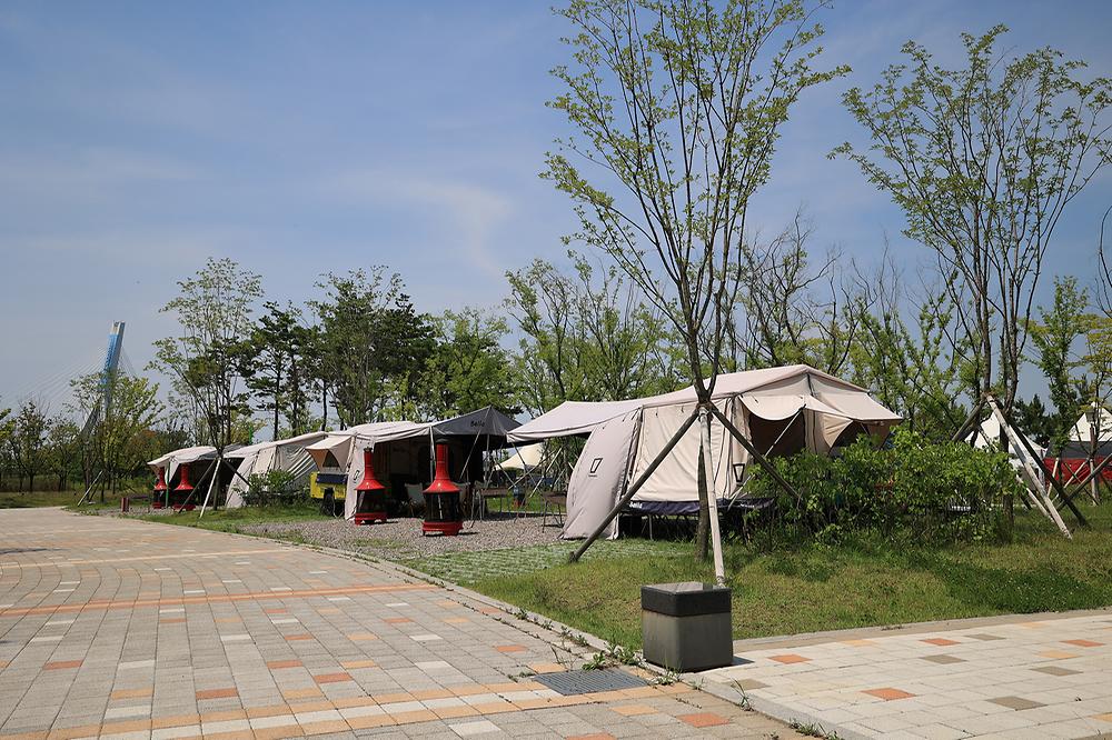 인천 청라해변공원캠핑장 소개