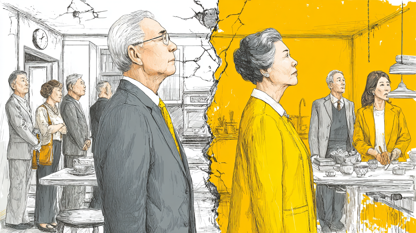 한국 중년층 이혼 급증