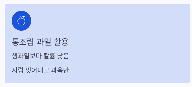 통조림과일