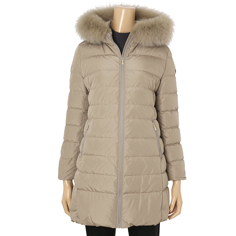 크로커다일레이디 후드일체형 오리털패딩 CLAWDW214