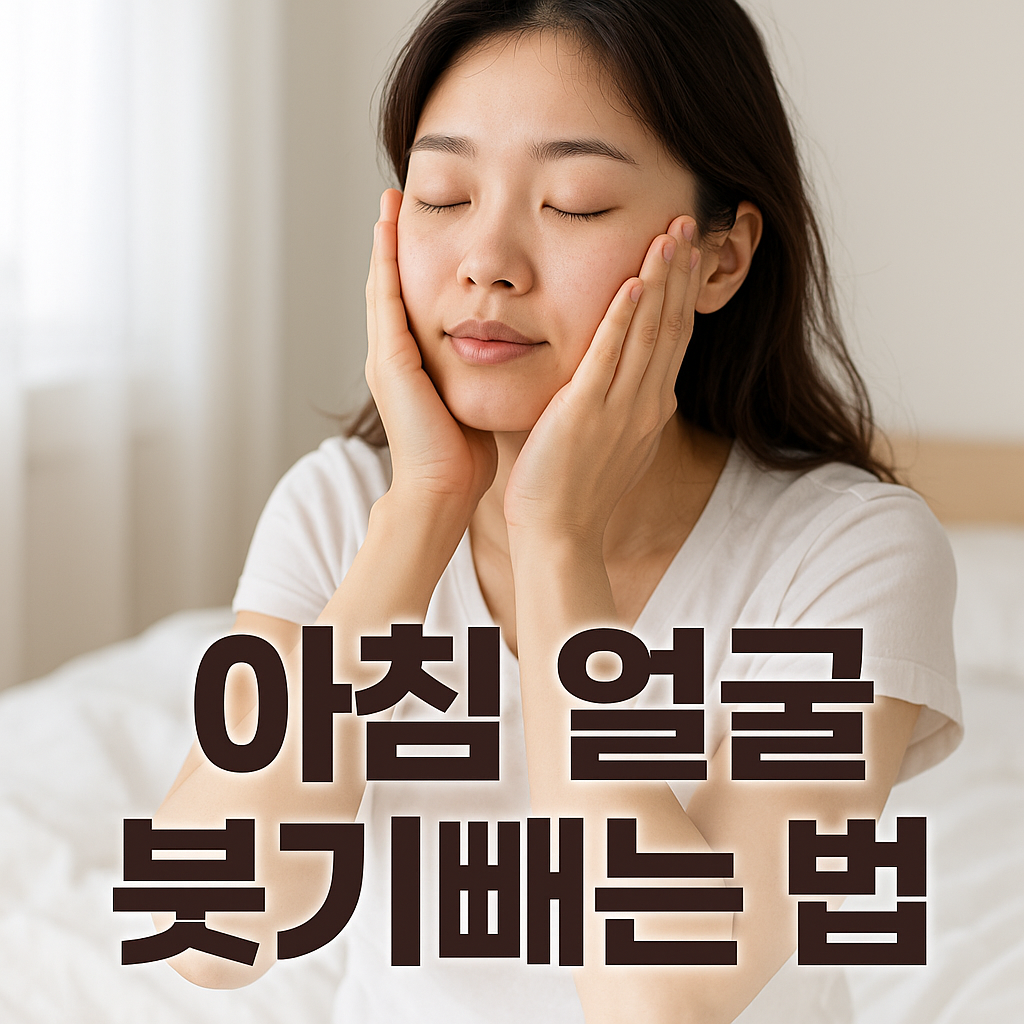 아침에 일어나면 얼굴 붓는 이유 7가지 원인부터 붓기빼는 법까지