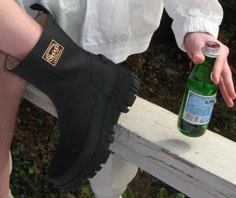 락피쉬 언더웨어 레인부츠