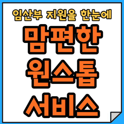 [임산부 집중] 맘편한 원스톱 서비스ㅣ임산부 지원정책 한눈에!
