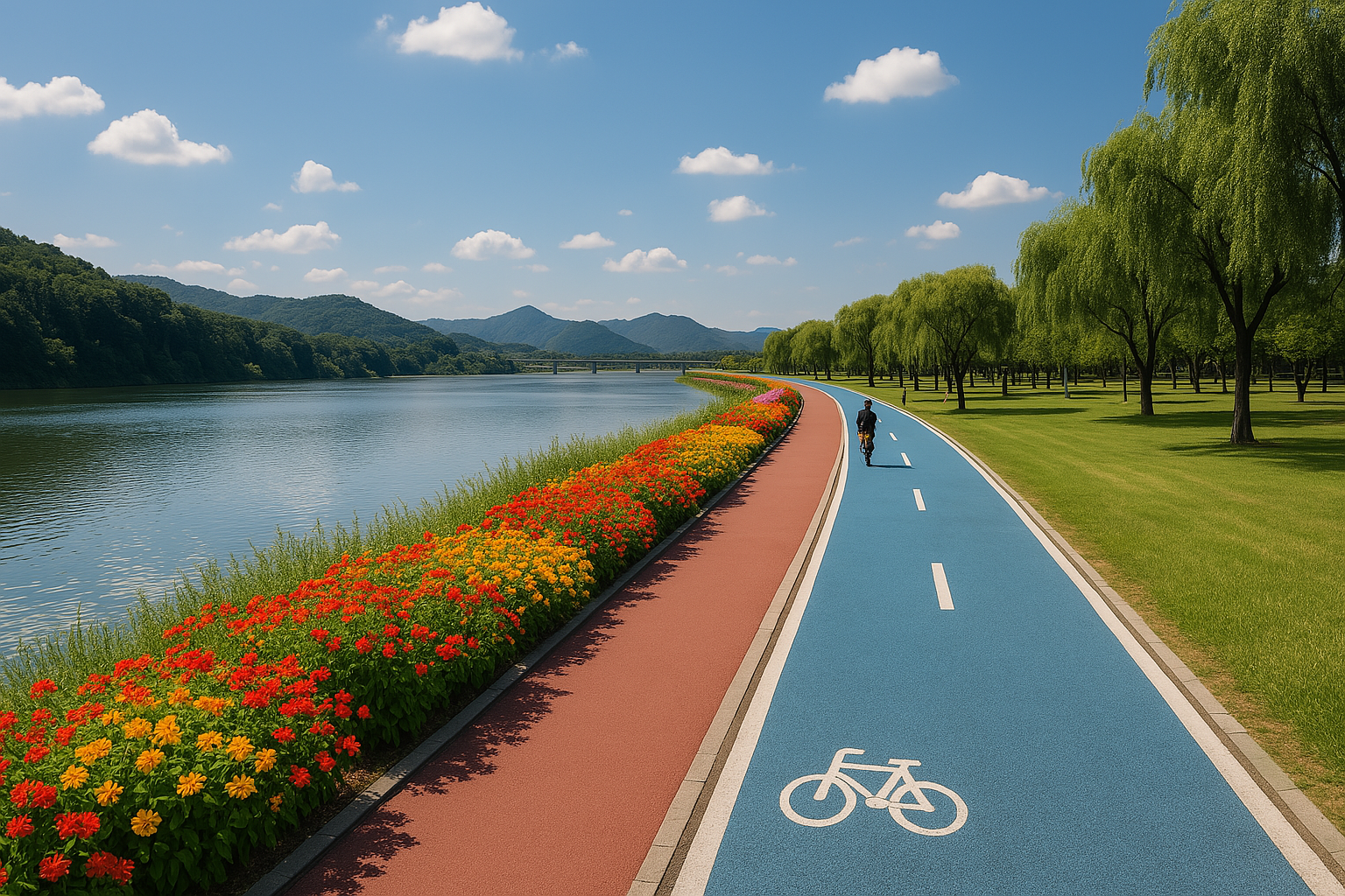 옥천 금강수변친수공원 사진