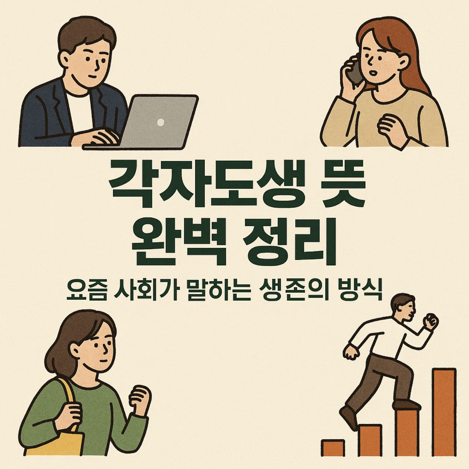 각자도생 뜻 완벽 정리|요즘 사회가 말하는 생존의 방식