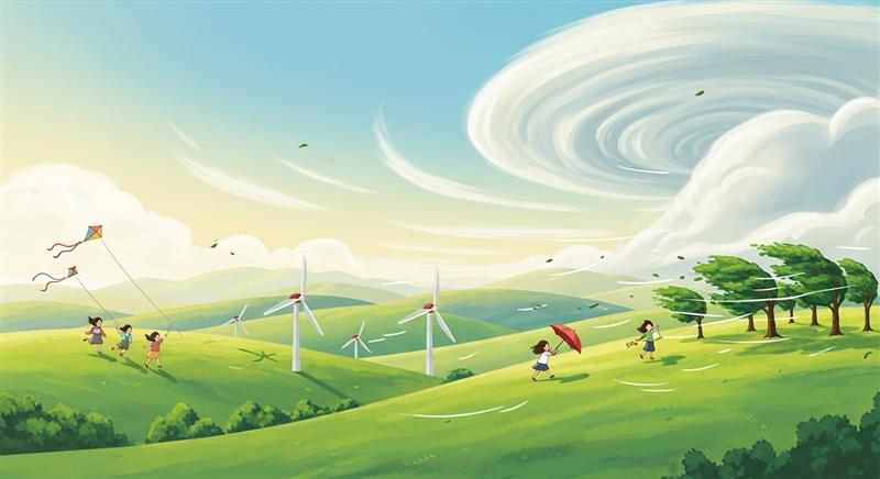 바람을 부르는 다양한 이름, 실바람부터 돌개바람까지