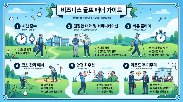 비지니스골프 가이드 이미지