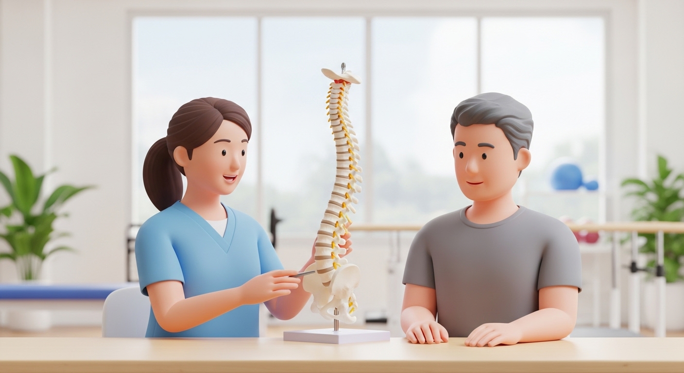 허리디스크 초기 신호: 앉아있기가 힘들다? 