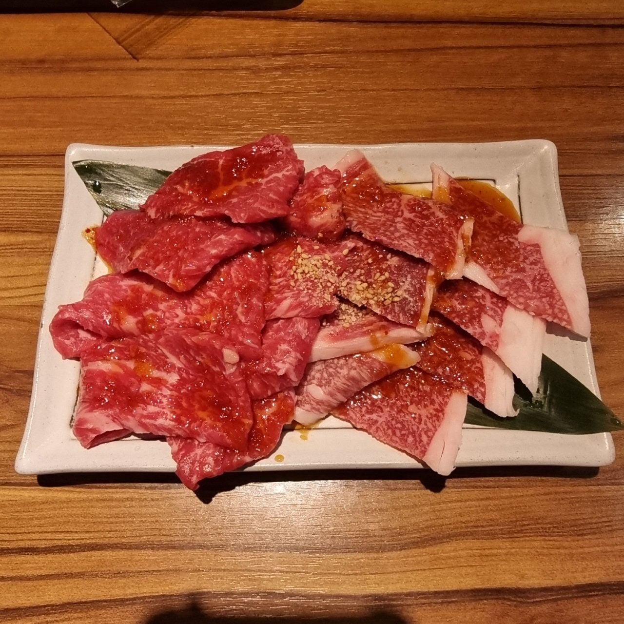 오사카 우메다 야키니쿠 무한리필 뷔페 야키니쿠 갱 QR 주문