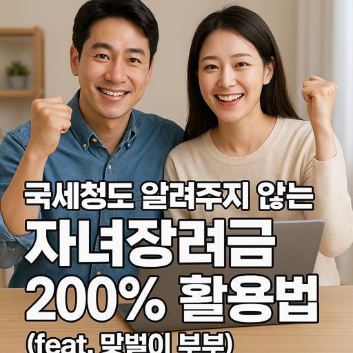 “2025 자녀장려금 ‘최대 100만 원’ 받는 법! 당신도 대상일 수 있습니다”