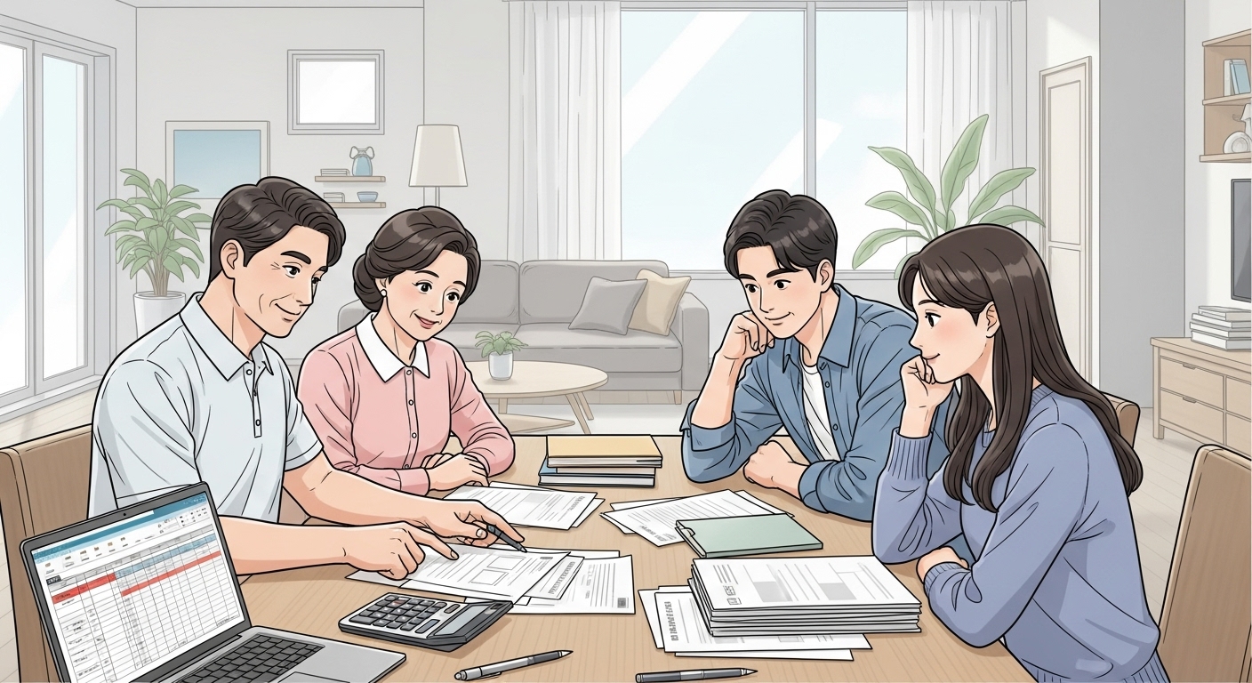 상속세 분담, 연부연납