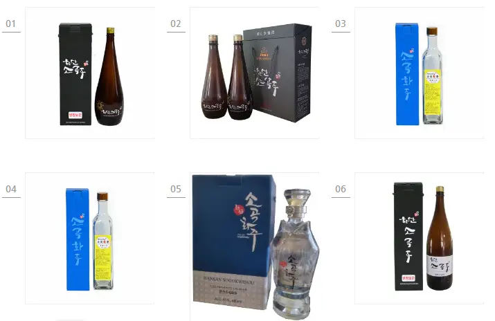 한산소곡주-서천