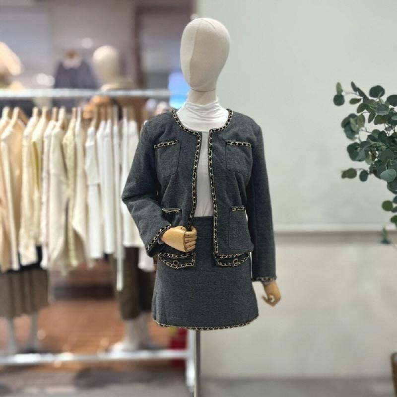 핏앤톤 금장 하객 투피스세트 FTASET1049