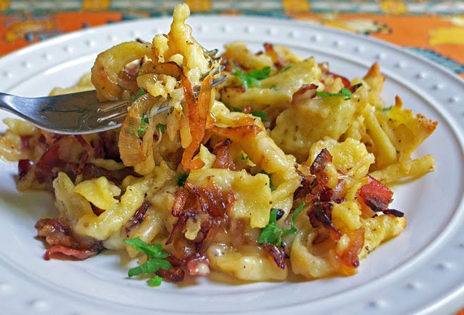 슈바벤 스파츨레(Swabian spätzle)