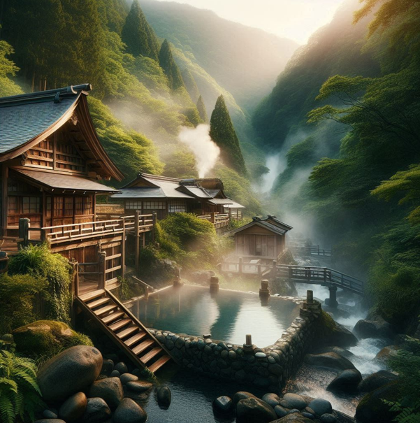 일본의 온천 관광지