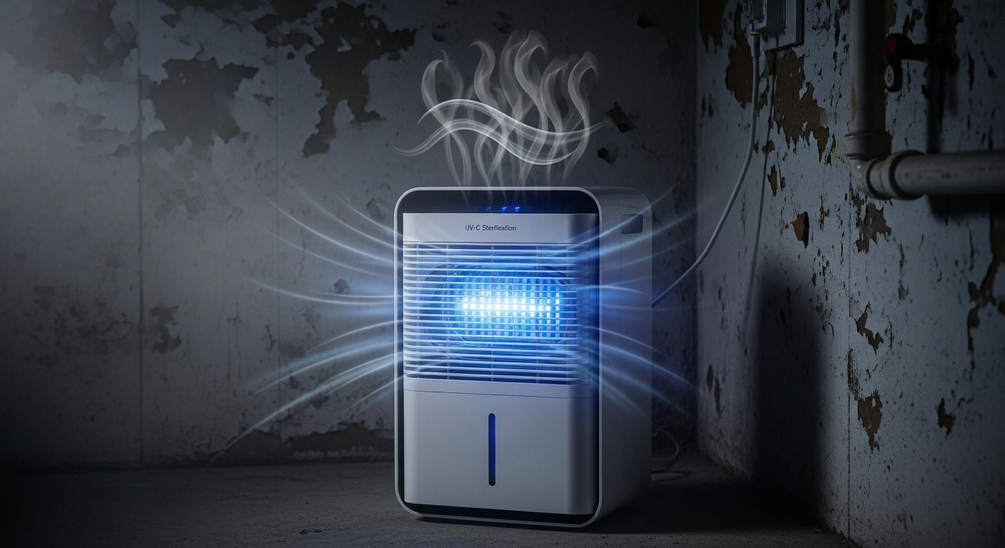 제습기 uv살균 냄새