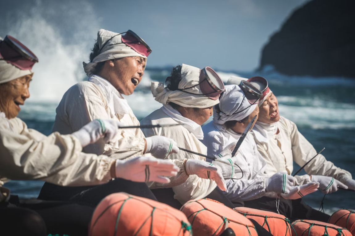 제주도 해녀 사진