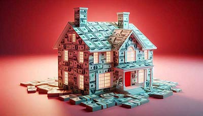 돈으로 만든 집