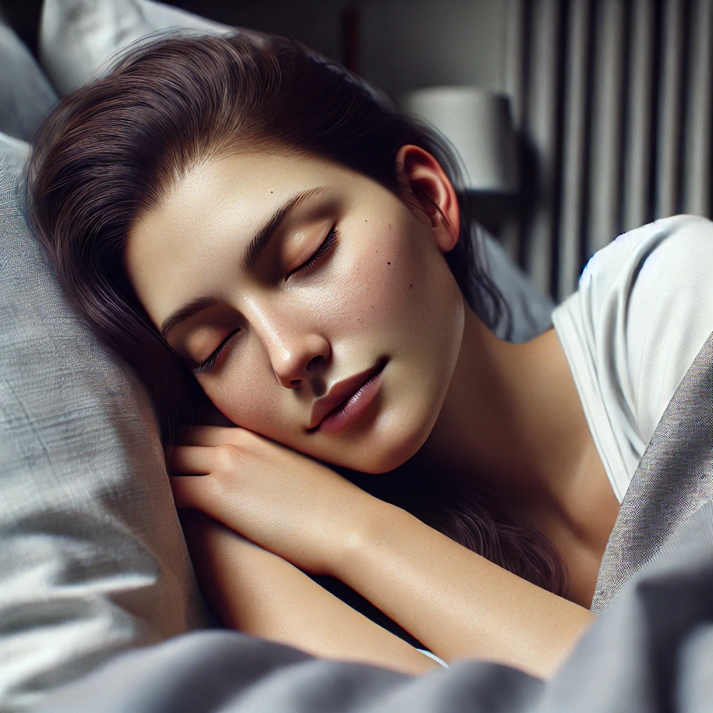 오른쪽으로-누워서-자는-여자