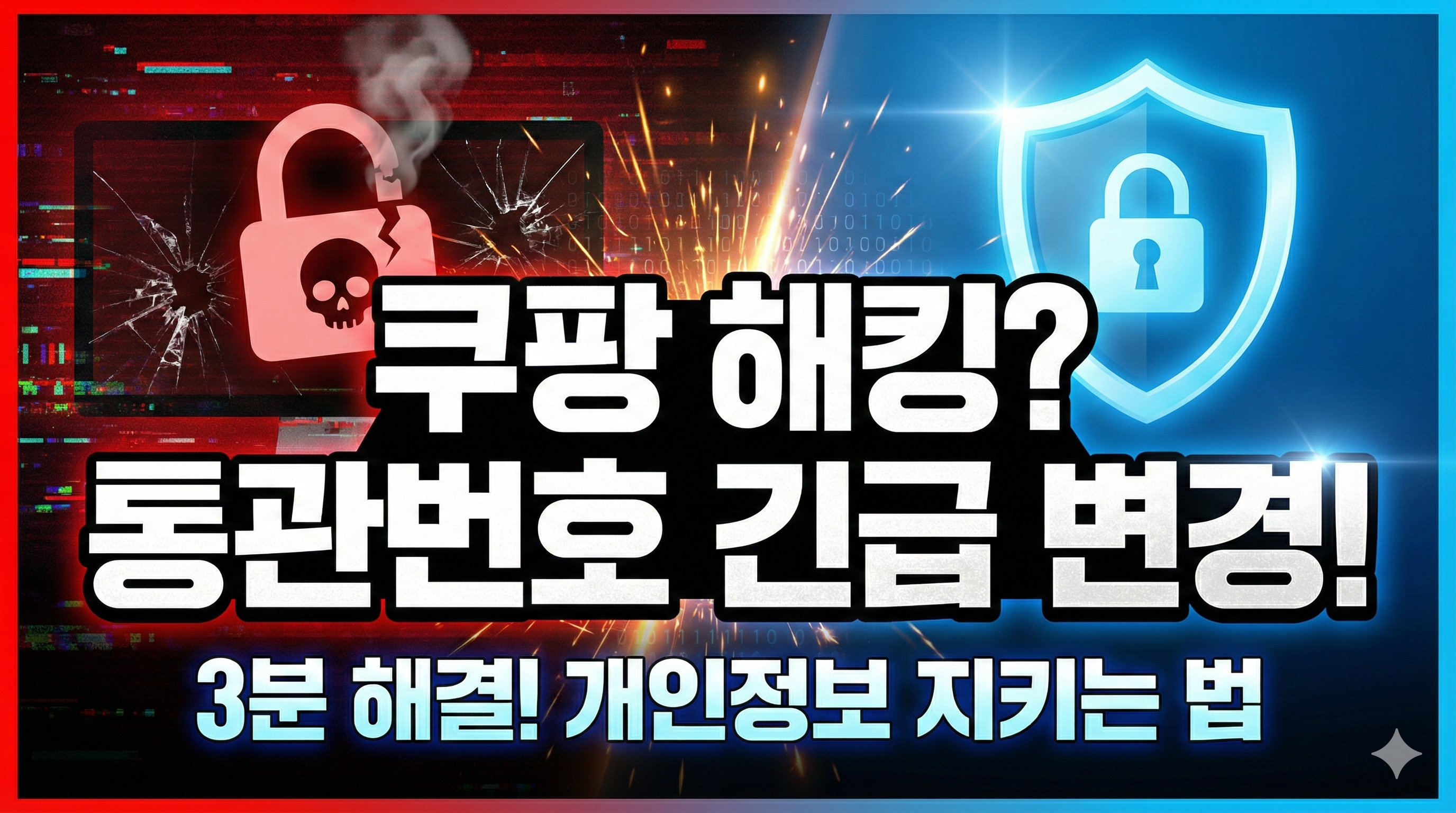 쿠팡 해킹 해결법