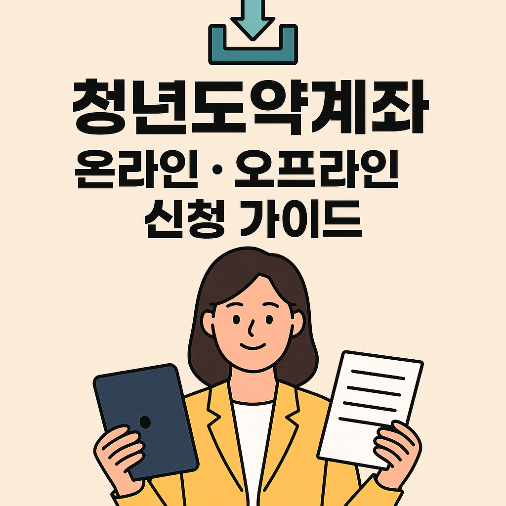 청년도약계좌 가입 대상 소득&middot;연령 조건 상세 안내