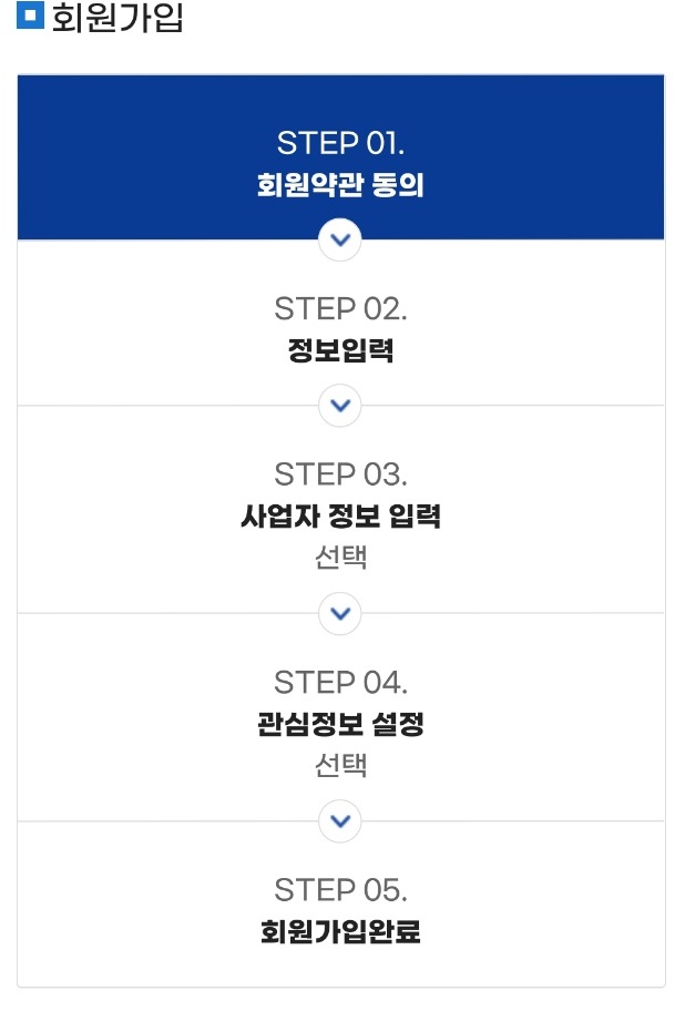 소상공인 지식배움터 회원가입