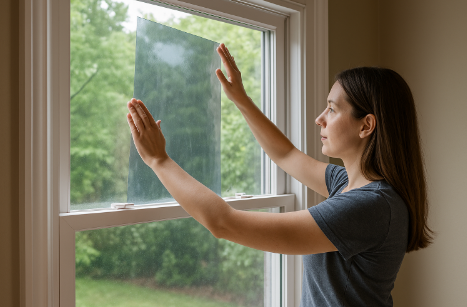 여름 창문 단열 관련 사진