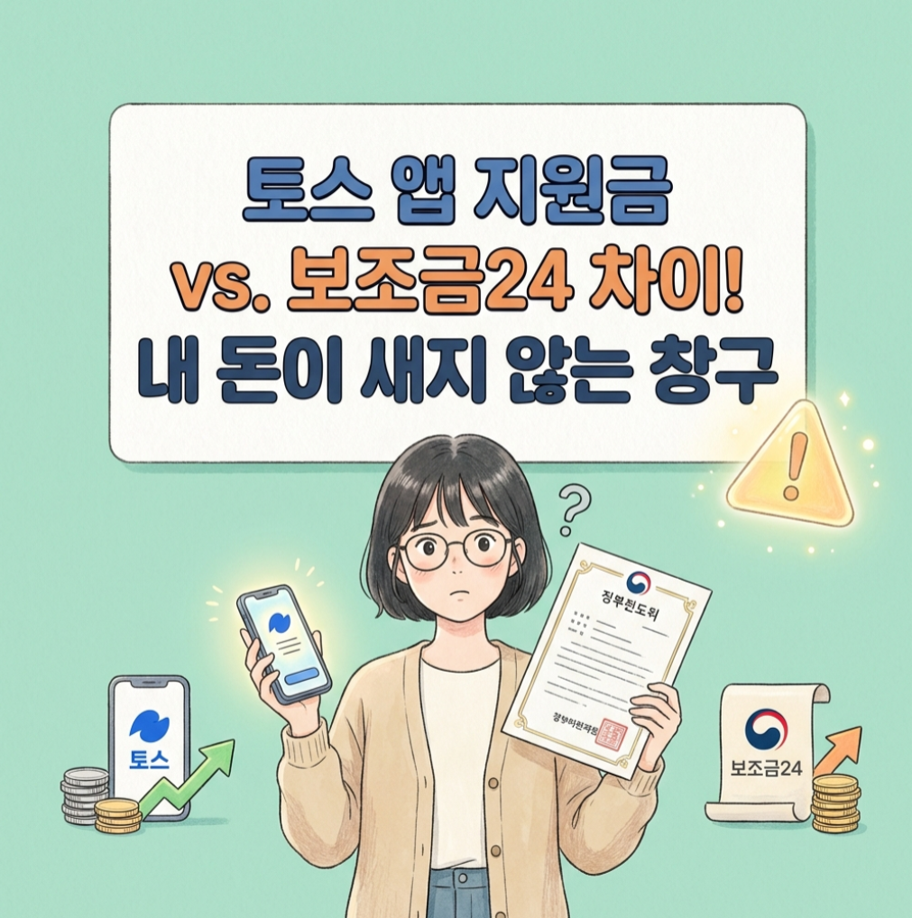 보조금24 민간 핀테크 숨은 지원금 차이를 스마트폰 화면으로 비교 진단