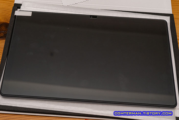 갤럭시탭A7 2020 강화유리 부착 난이도