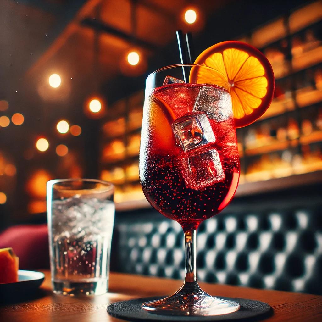 레드와인 하이볼 만들기