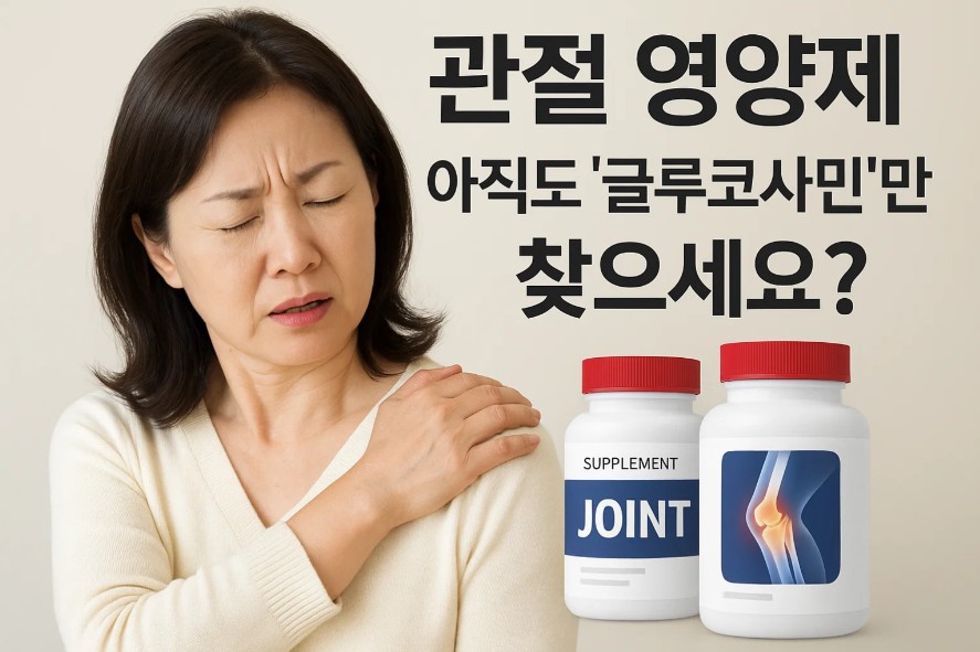 2025년 무릎 관절 영양제 최신 성분 비교와 실사용 후기