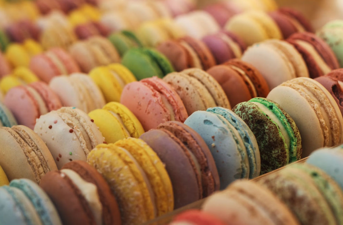 마카롱 사진