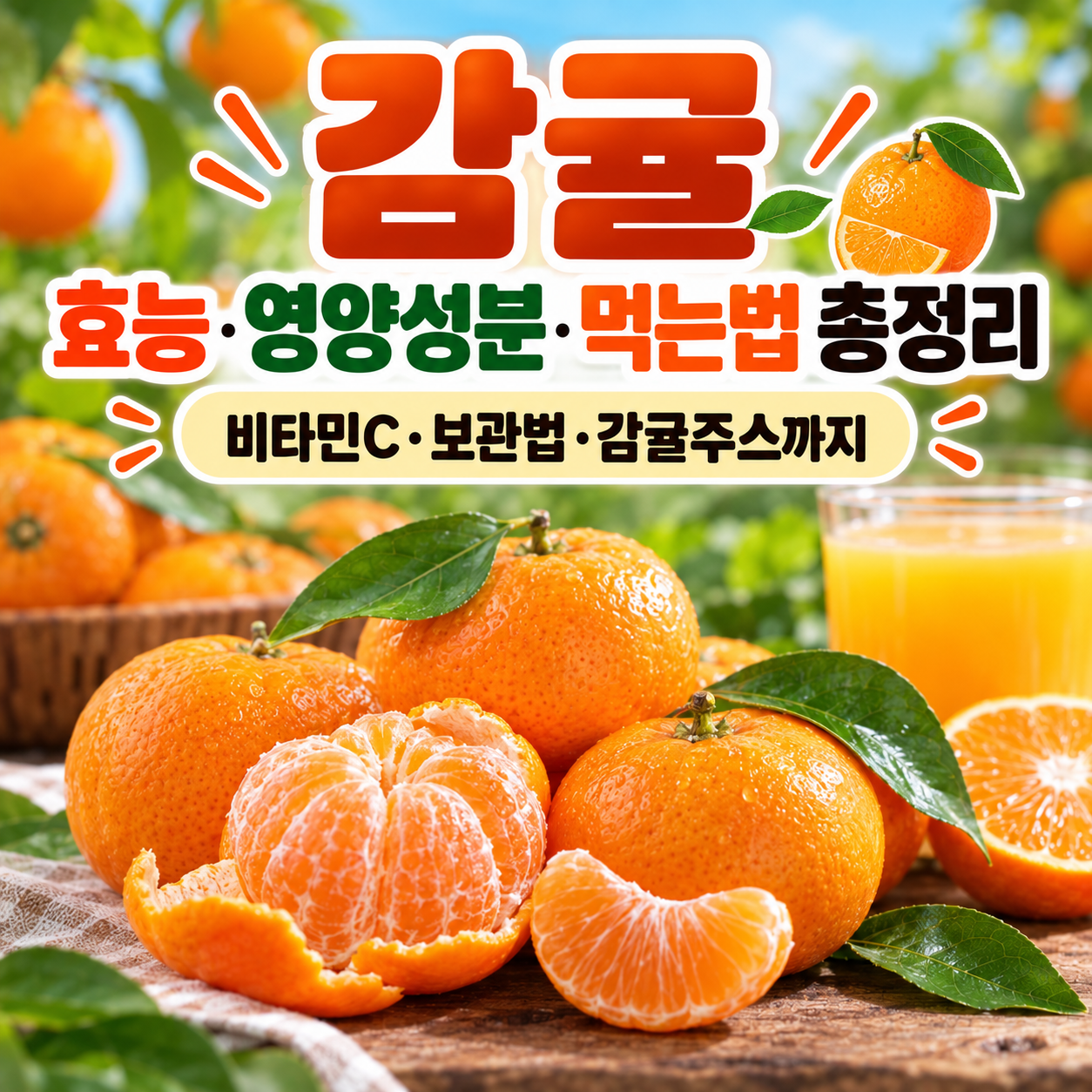 감귤 효능