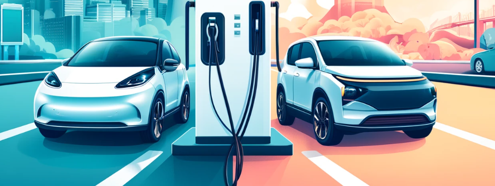 전기차와 하이브리드 차량 비교 관련 사진