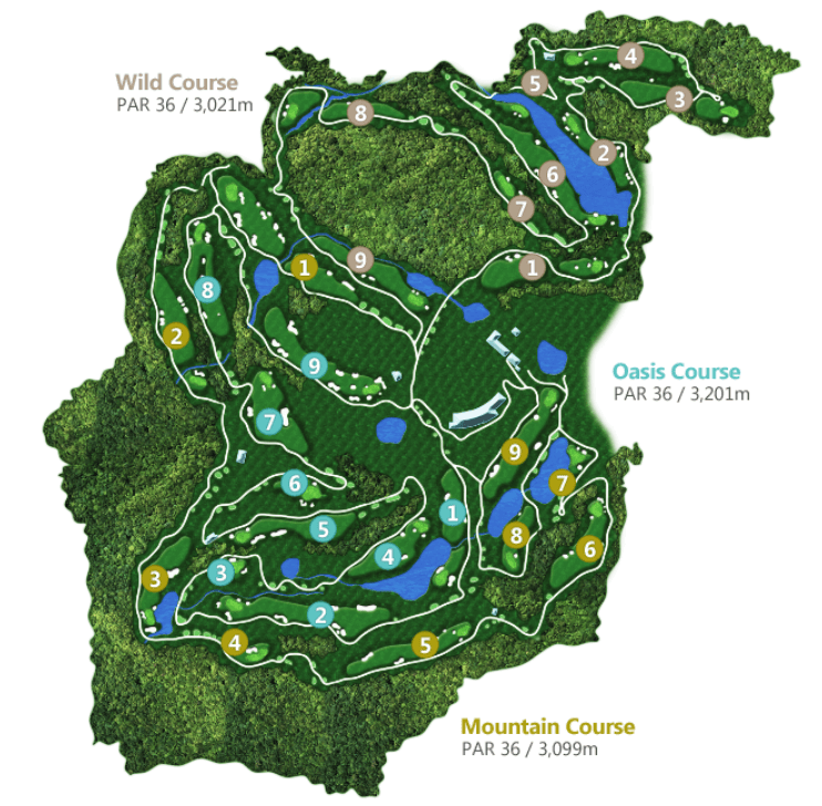 클럽모우 cc 코스