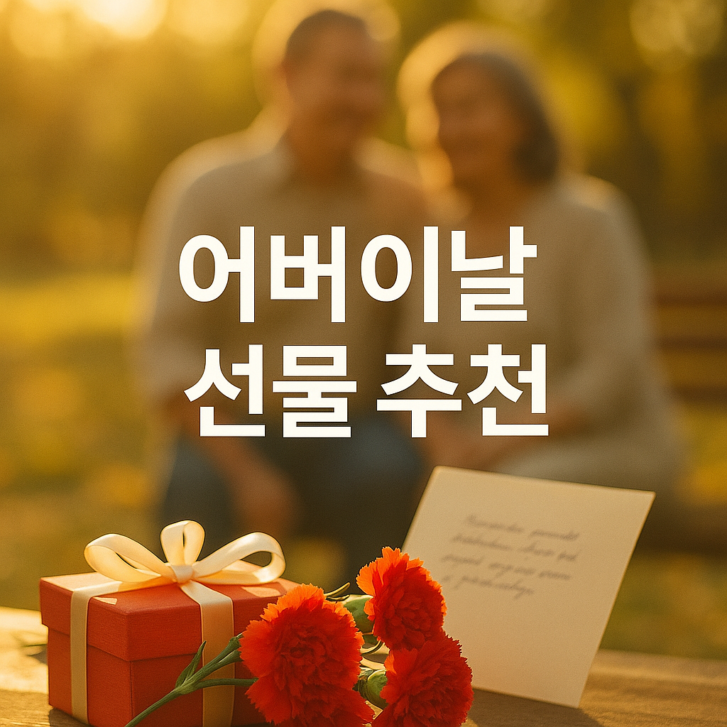 어버이날 선물추천 사진