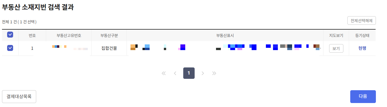 등기부등본 등기사항전부증명서 발급