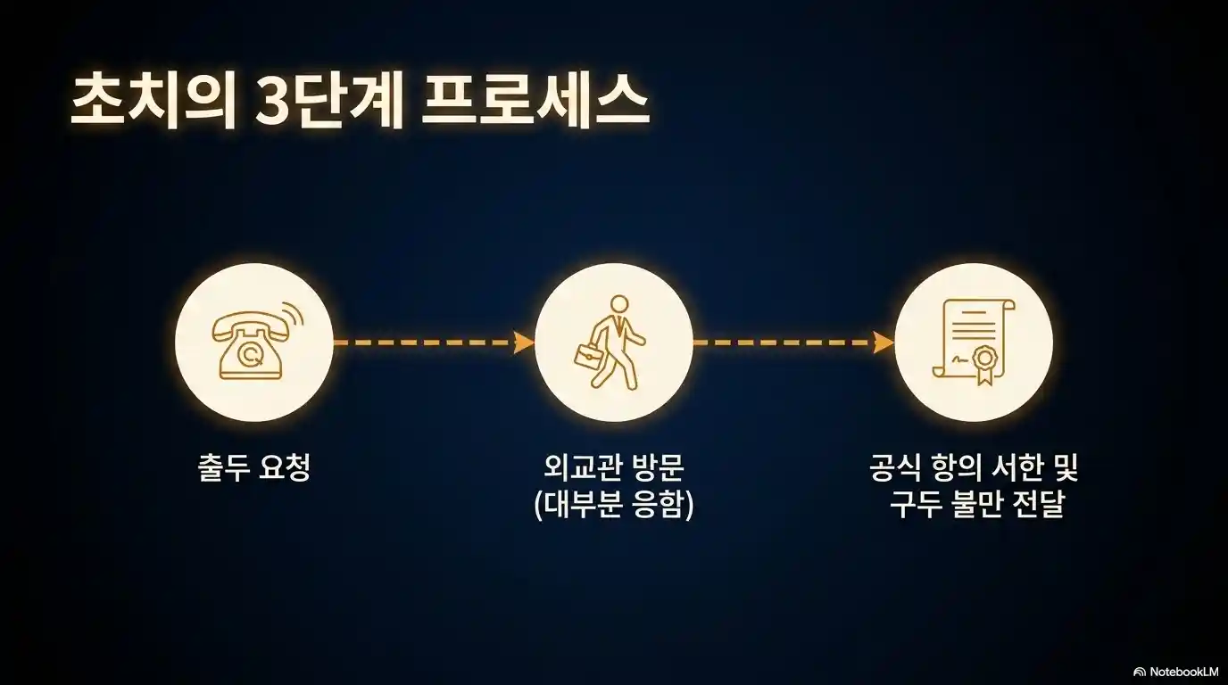 초치의 3단계 프로세스